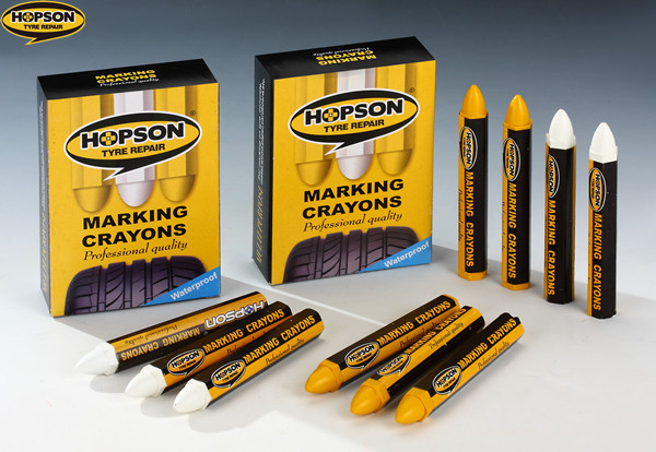 Tire marking crayon for mechanics