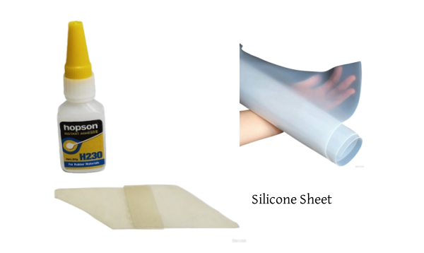 super adhesive glue for silicone and silicone