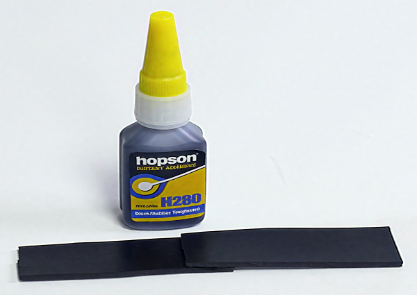black super glue for rubber